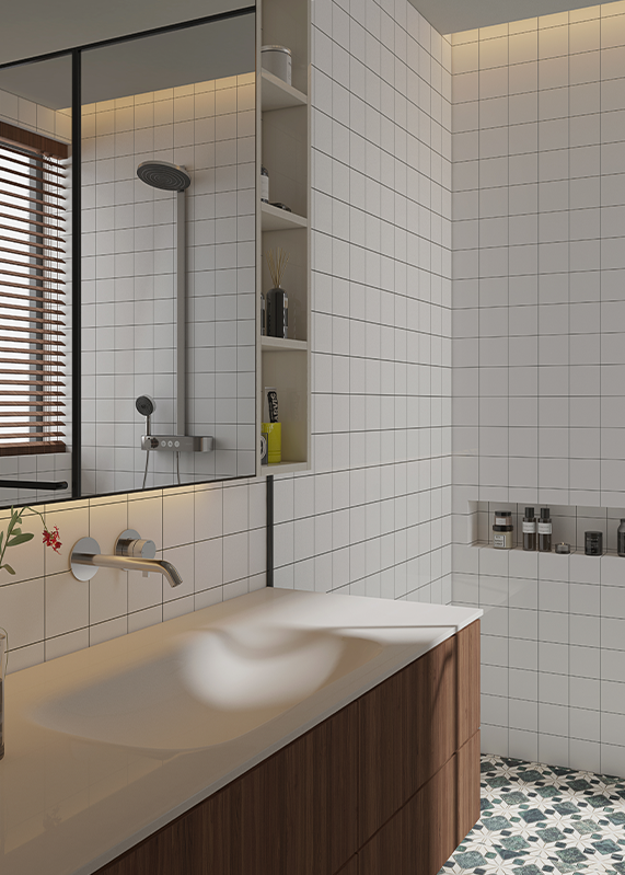 Instalação rápida, painel de parede de silicato de cálcio Minecore Easytile classe A com classificação de fogo