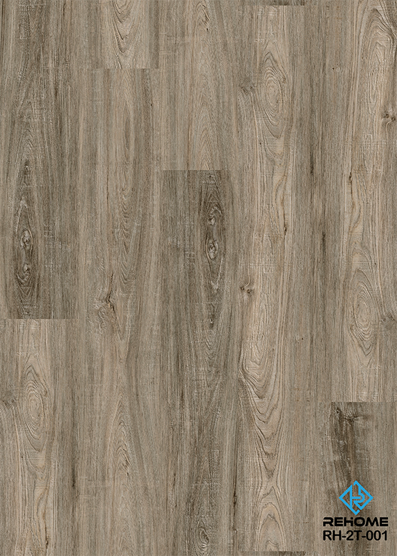 Pisos de folha Dryback LVT à prova d'água da coleção Canvas