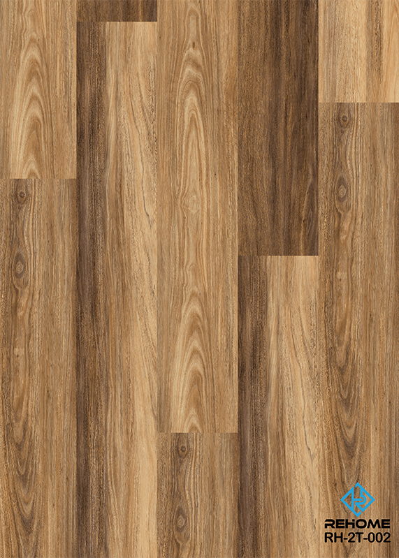 Pisos de folha Dryback LVT à prova d'água da coleção Canvas