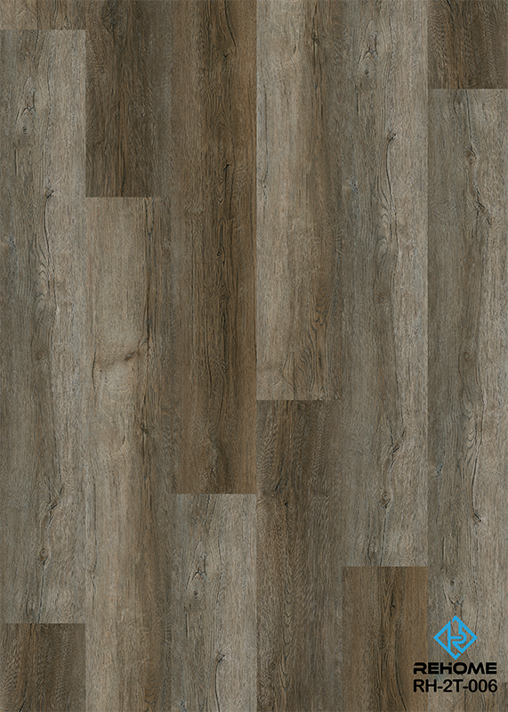 Pisos de folha Dryback LVT à prova d'água da coleção Canvas