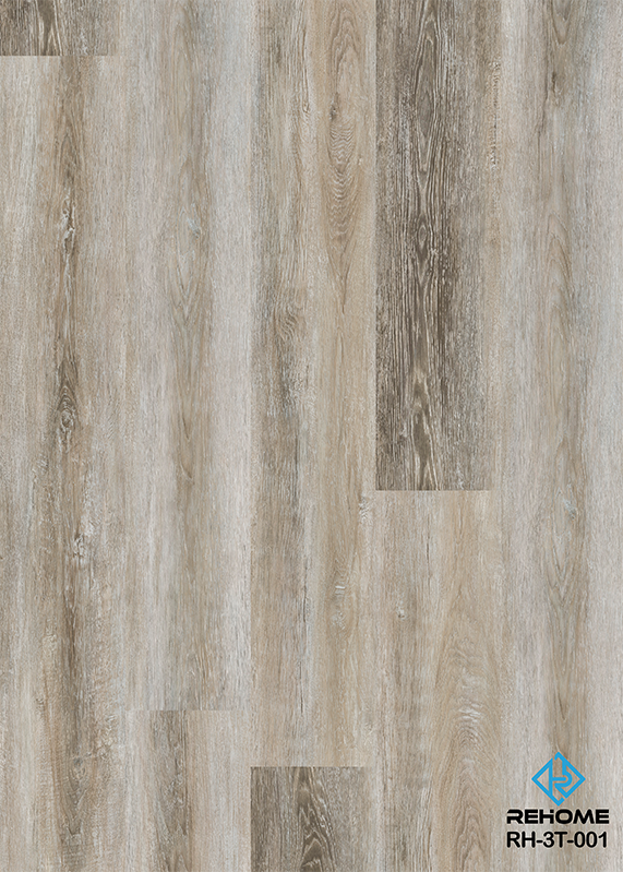 Pisos luxuosos de vinil Dryback LVT de fácil instalação da Muse Collection